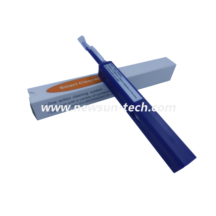 NS2-011 Limpieza de fibra óptica LC / MU 1.25 mm y SC / FC / ST / LSH 2.5 mm Limpiador de un clic