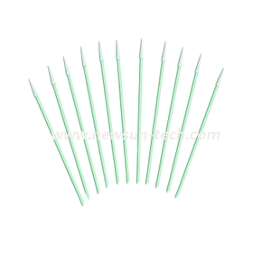 NS2-010 Esponjas limpias de esponja de fibra óptica sin pelusa (100 piezas / paquete)