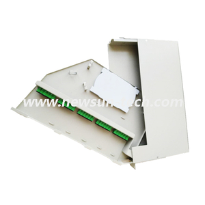 NSTB-P30A 1U Tipo de rotación ODF 19 "caja de terminales de fibra óptica montada en rack como caja de distribución