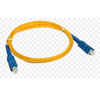Áreas de aplicación y precauciones para el cable de conexión de fibra