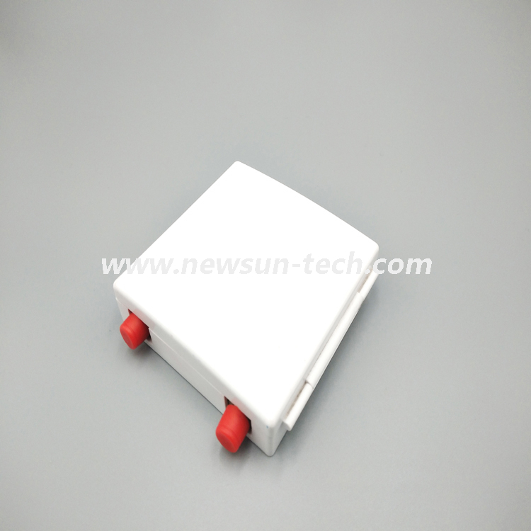 NSTB-404 FTTH Conectado Tapa de la pared de la pared de fibra óptica