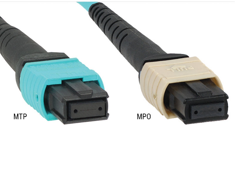 ¿Cuál es la diferencia entre la conexión de fibra MPO y MTP?