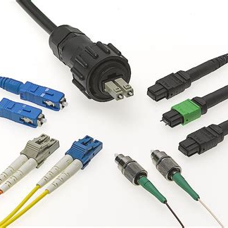 ¿Qué son los conectores de fibra comunes?