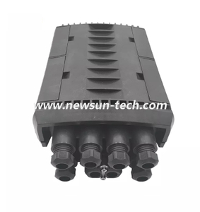 NS-FO288C 4 In 4/16/24 Out 288 Caja de divisor de cable de caja de empalme impermeable al aire libre de fibra
