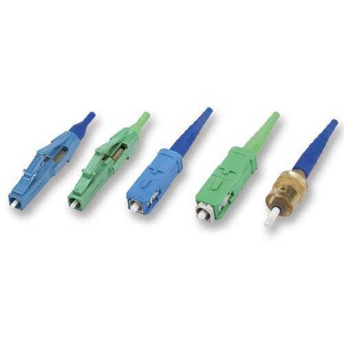 Conectores de fibra comunes
