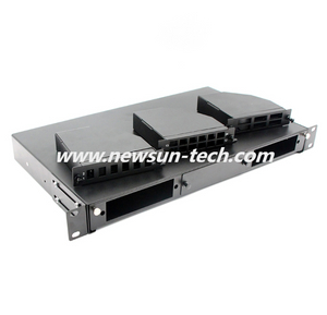 1U 2U 3U 4U UHD MPO & MTP a LC Cajón deslizante Panel de parche -24F modular